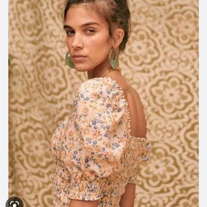 Sézane Mirtha Blouse Size 38